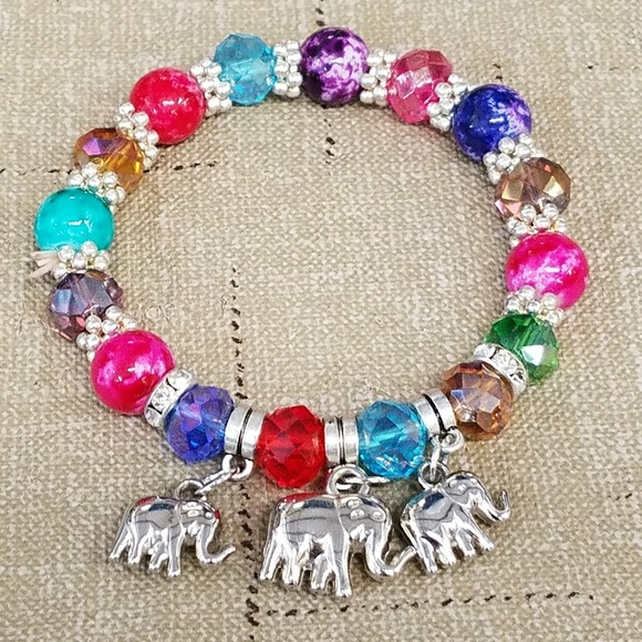 Jewelry - Elephant stretch bracelet